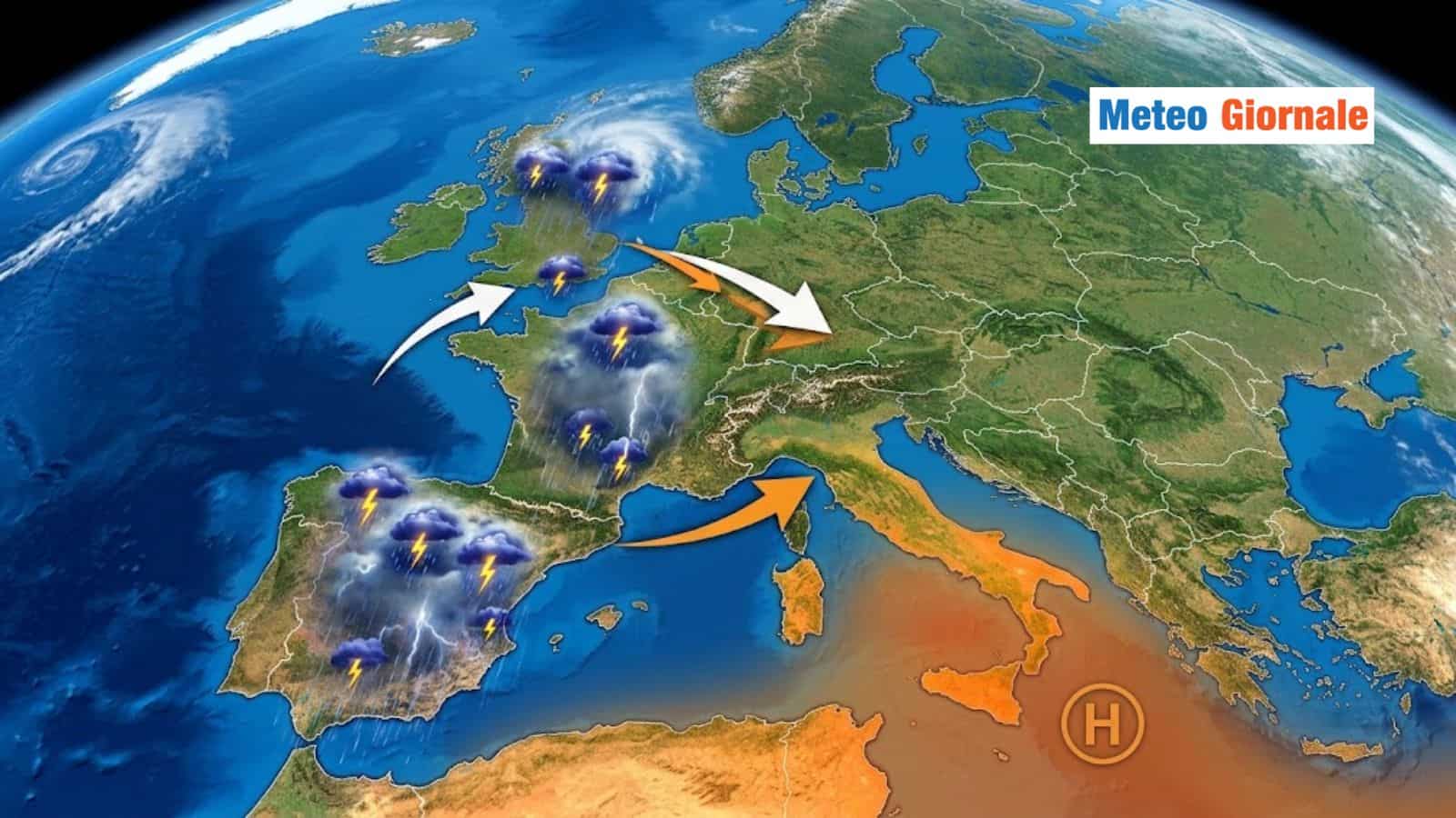 Ultima decade di Agosto: cambia il pattern meteo europeo, importanti novità per l’Italia