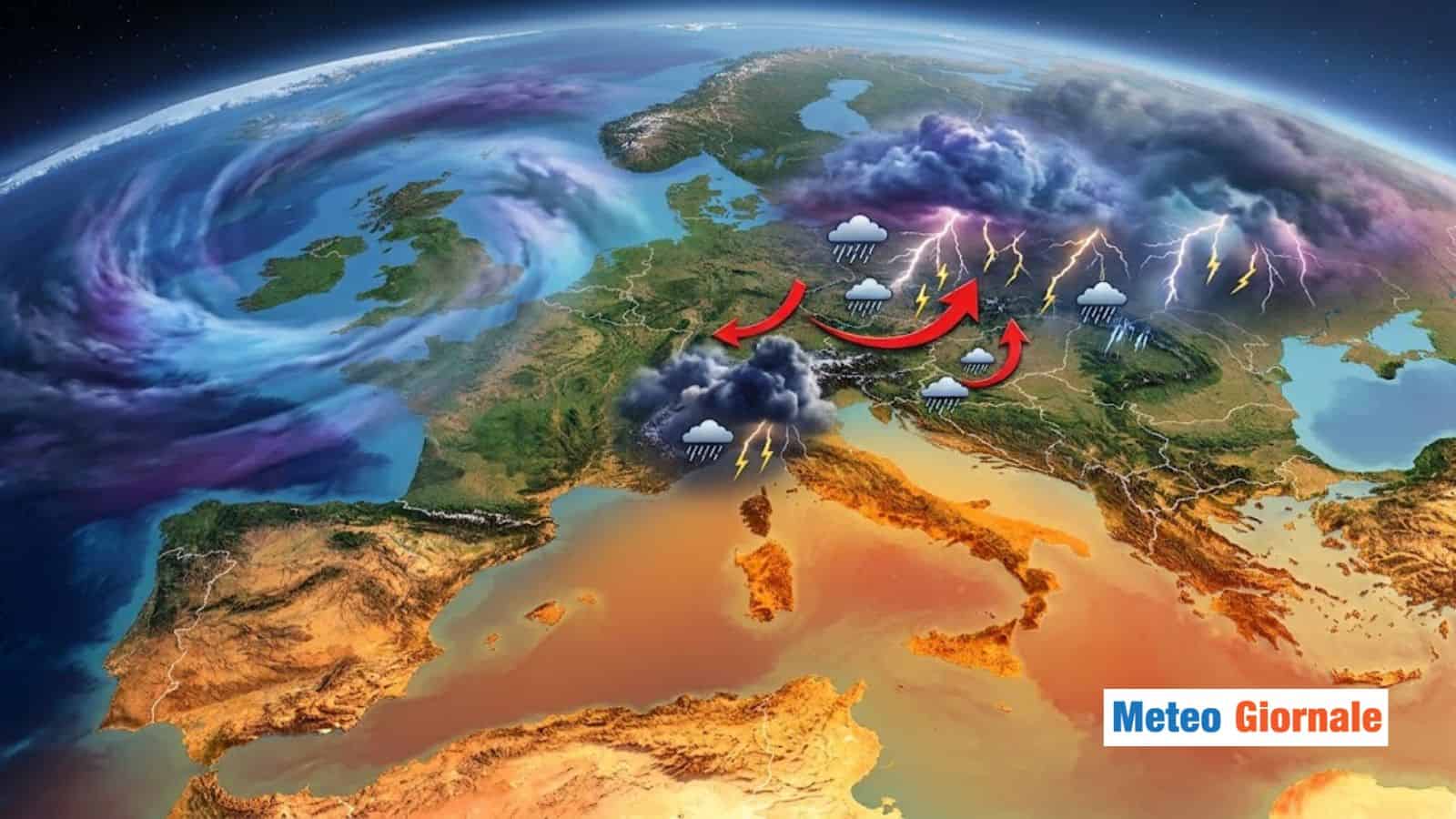 La prima parte dell’Autunno sarà calda e con rischio fenomeni meteo violenti sull’Italia