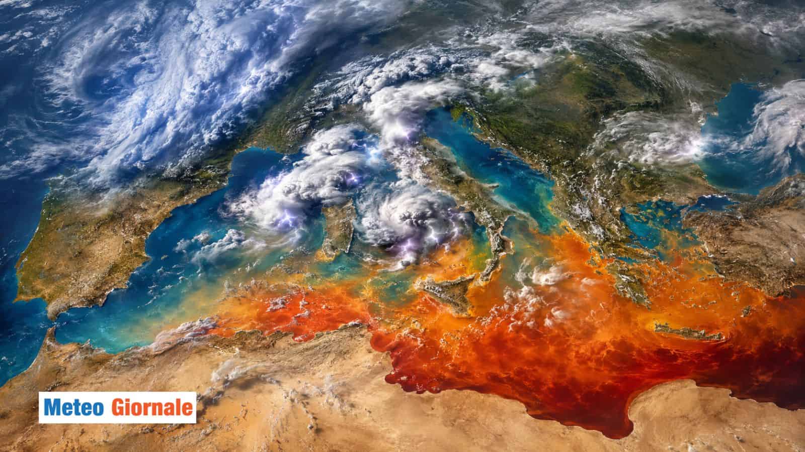 Fine della siccità: forti piogge secondo le tendenze meteo ECMWF da metà Autunno
