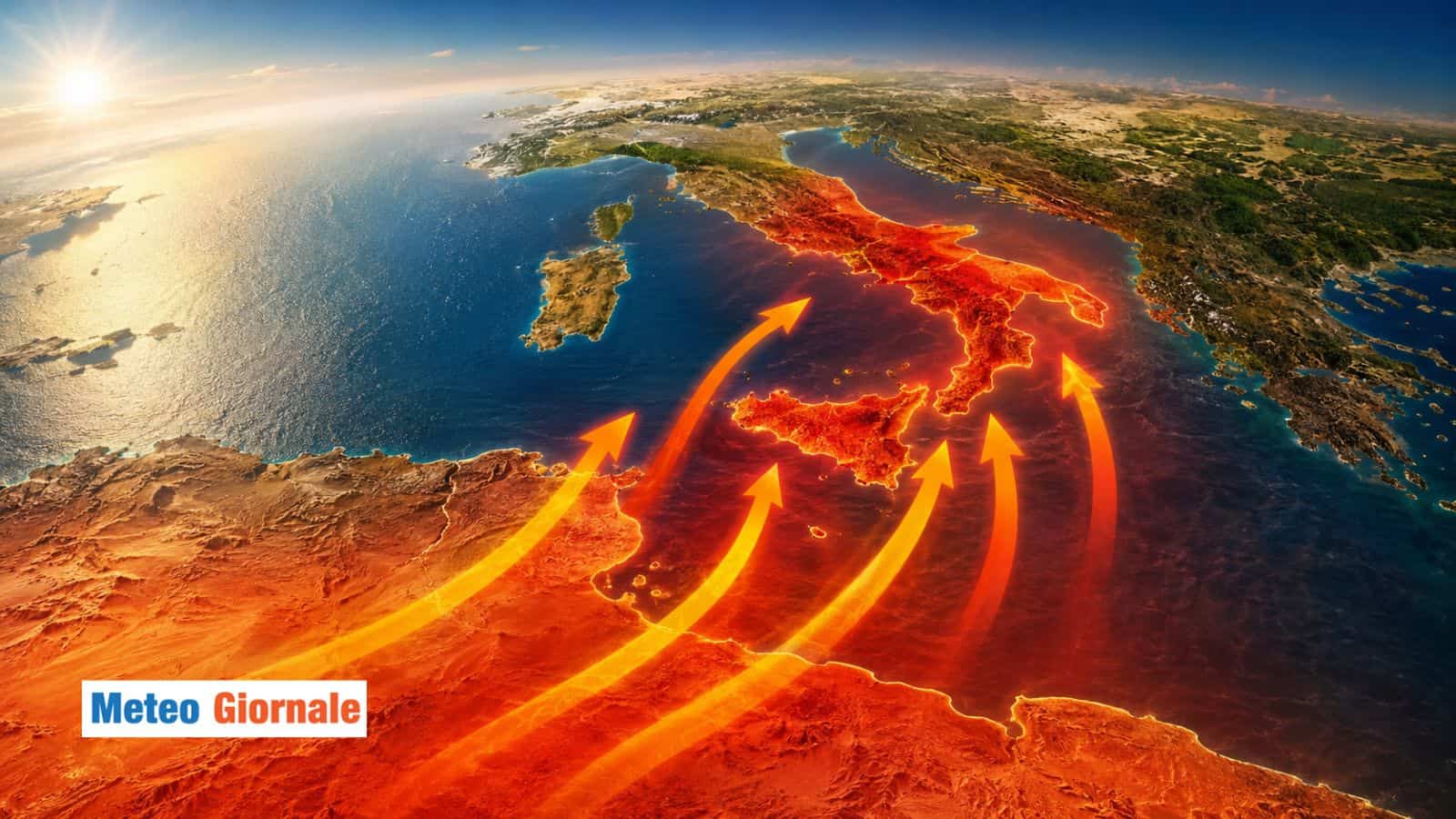 Caldo esagerato al Sud: a rischio record? Cosa emerge dai modelli, mappe