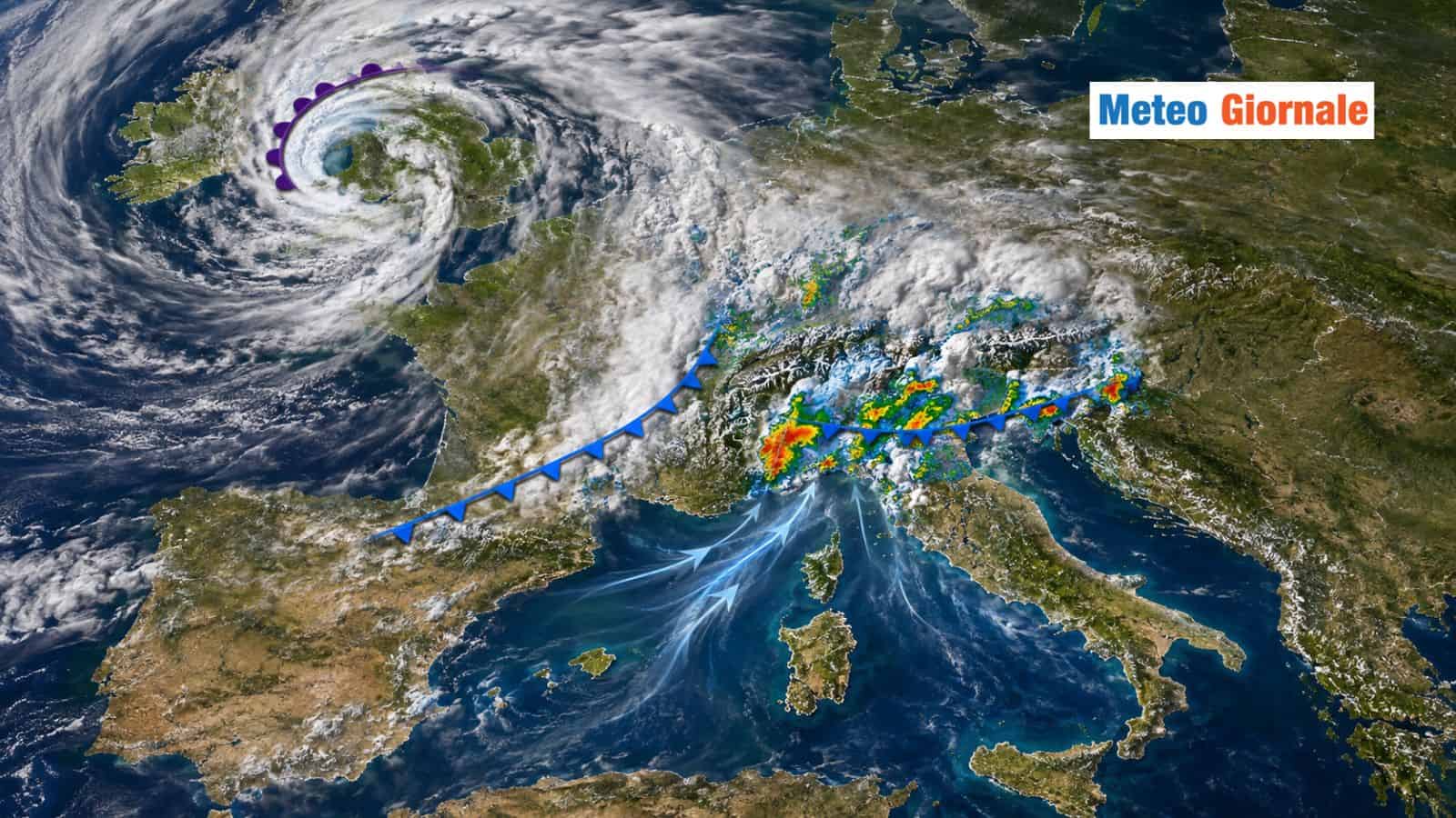 Cambia tutto dai primi di Settembre: possibile maltempo e calo termico sull’Italia