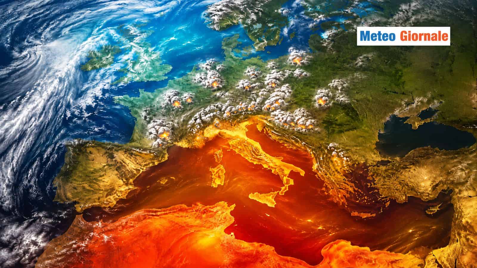 I temporali spazzeranno via il caldo? Vediamo le tendenze meteo di GFS ed ECMWF