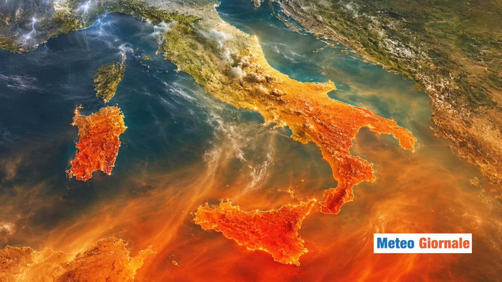 Anticiclone Monster con persistenza record per queste zone: mappe eloquenti