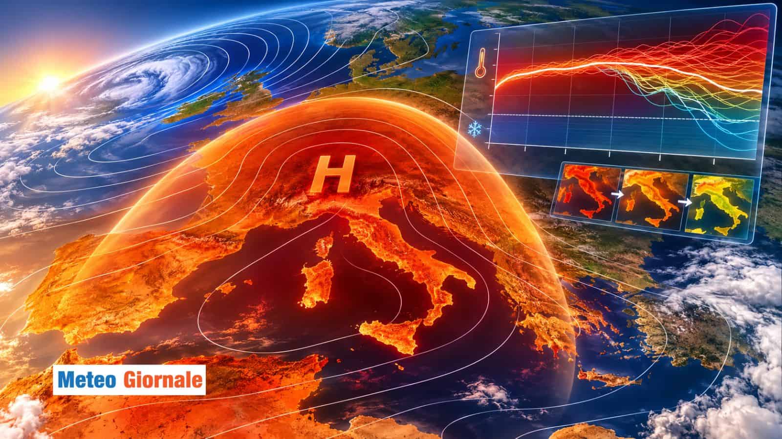 Anticiclone Africano: perché spesso la fine del caldo viene posticipata dai modelli meteo