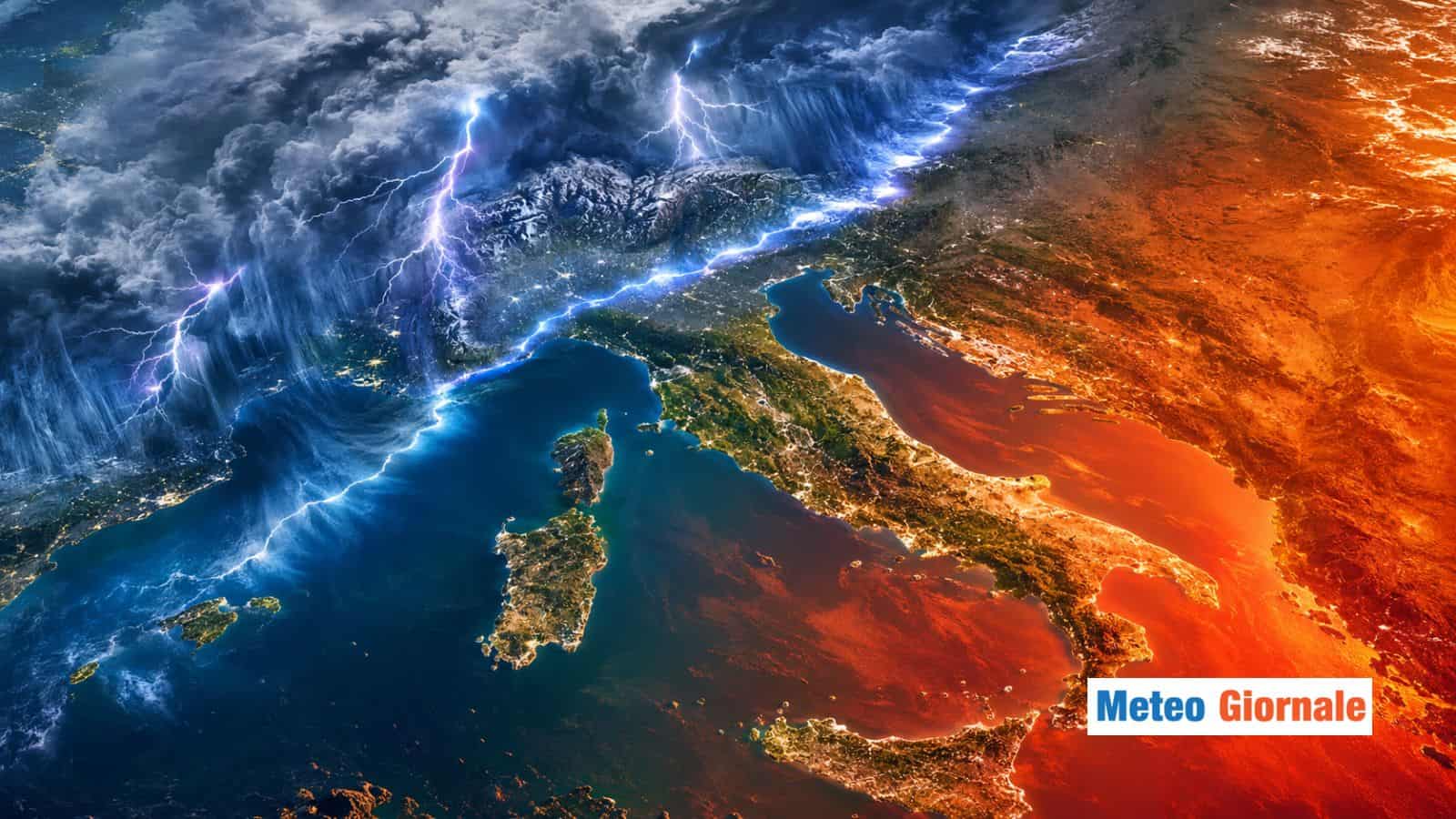 Centinaia di temporali dal 18 Agosto: l’ipotesi di due modelli meteo