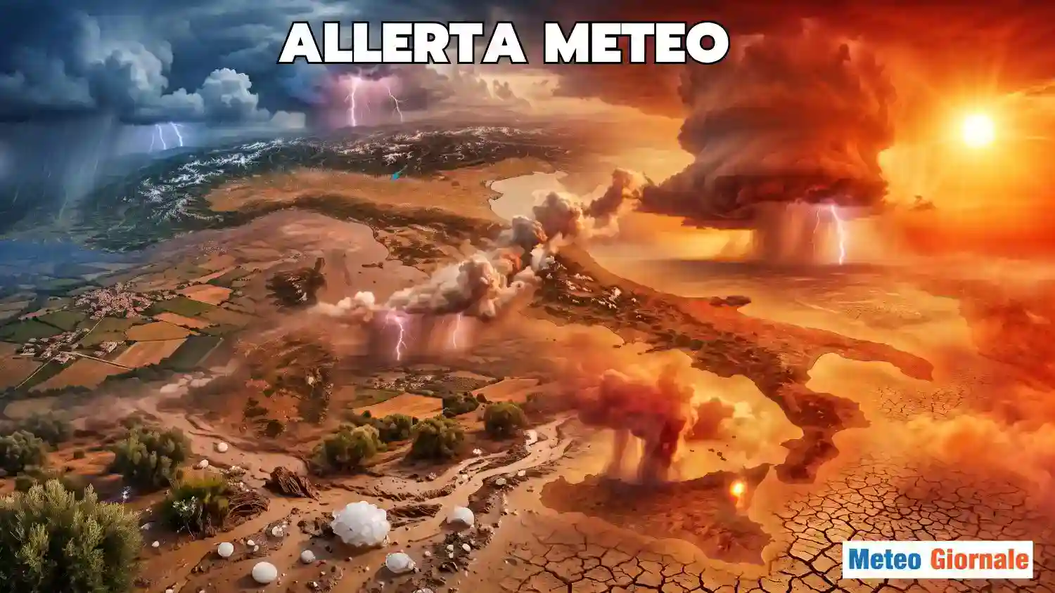 Diffusa “allerta meteo per oggi e domani 21” della Protezione Civile
