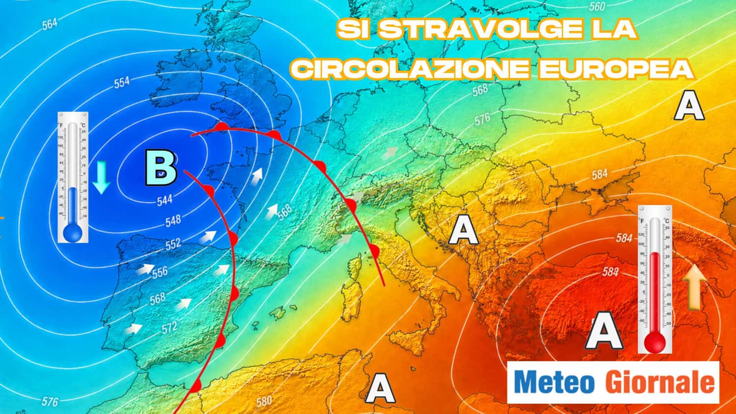Agosto cambia volto: fresco su tre quarti d’Europa