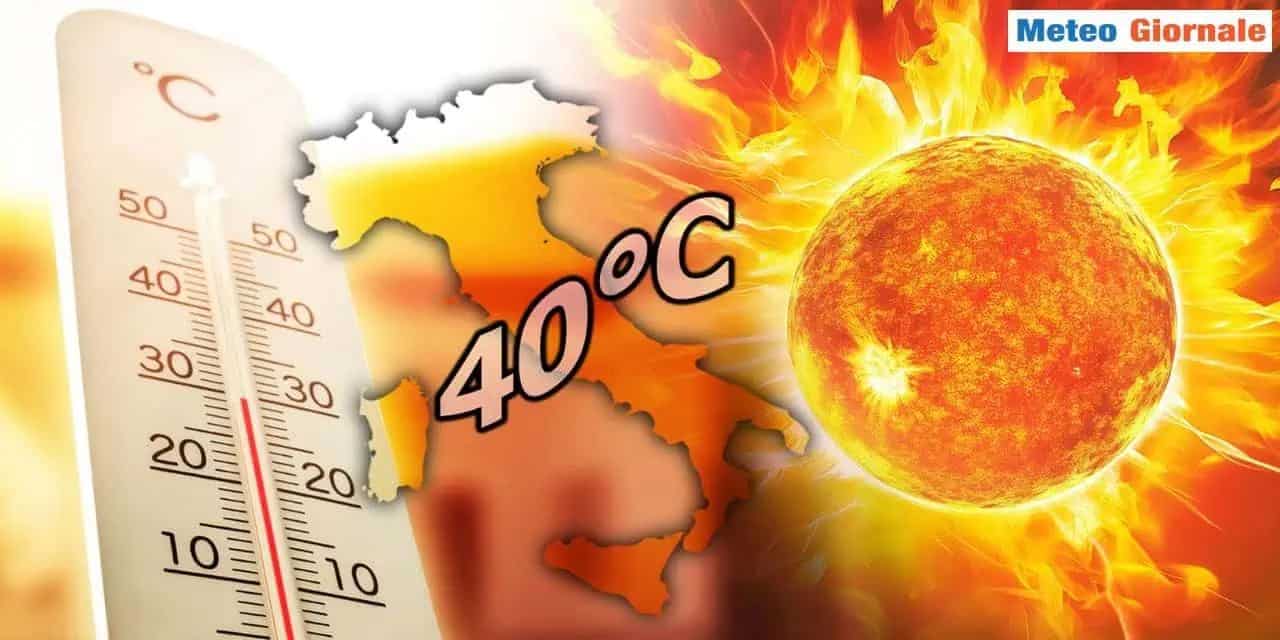 Weekend di fine agosto meno rovente, ma l’Estate non molla