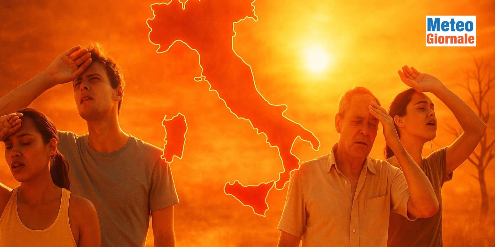 Venerdì 28 Agosto, la giornata più calda dell’Estate su diverse regioni