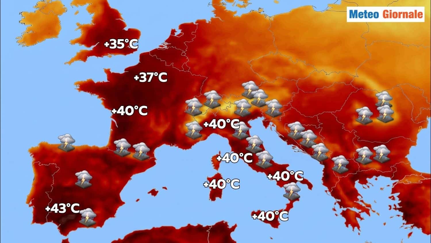 Nuove grandinate nel caldo da Foresta Amazzonica. Picchi di 42°C