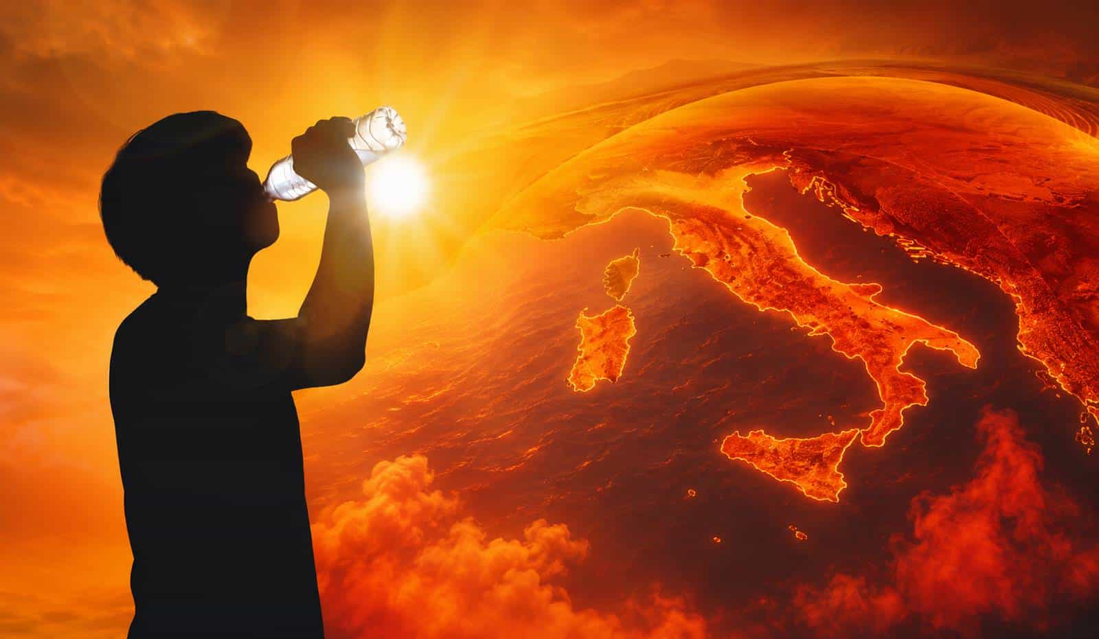 Ipotesi di caldo folle nel finale di Agosto
