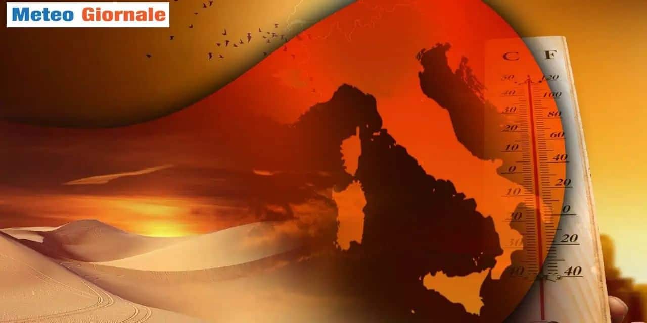 Caldo per altri 10 giorni e Ferragosto rovente con picchi oltre i 40 gradi