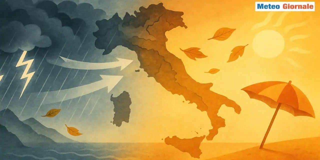 Verso nuovo caldo forte e persistente, solo dopo il 10 Settembre si cambia