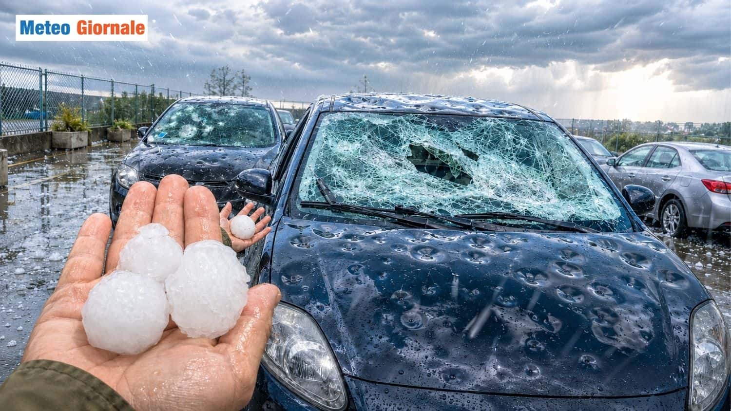 Danni da Grandine auto: il conto salato è l’attesa nella riparazione