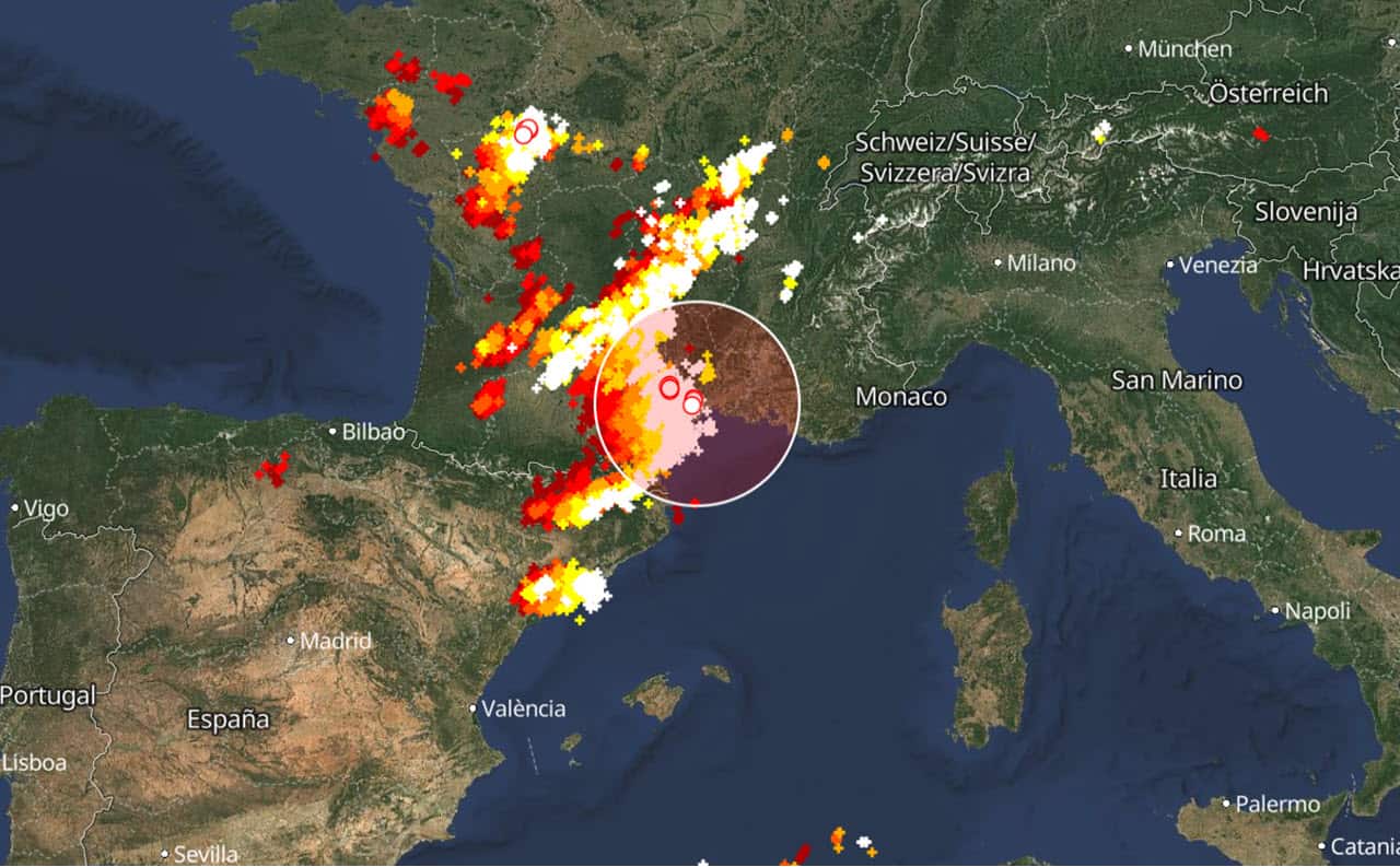 Forte area tempoalesca verso il Nord Italia e non solo