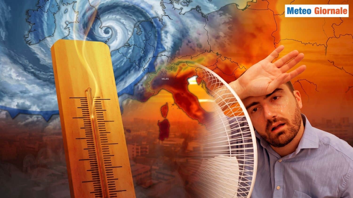 Caldo africano sino a Ferragosto. Dal 16 inizia l’Estate