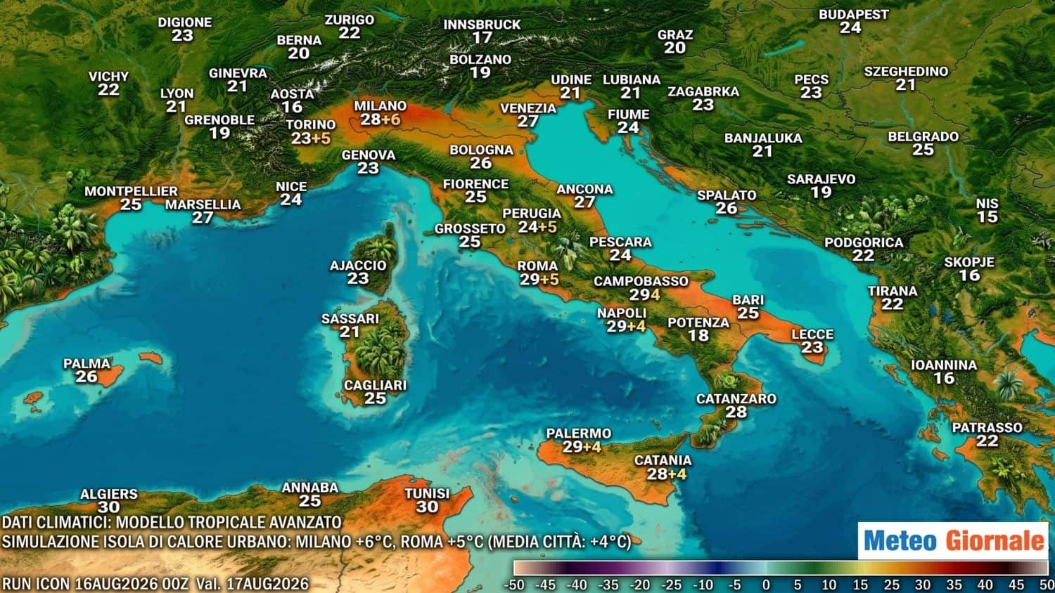 Notti non più tropicali in Italia, abbiamo le supertropicali