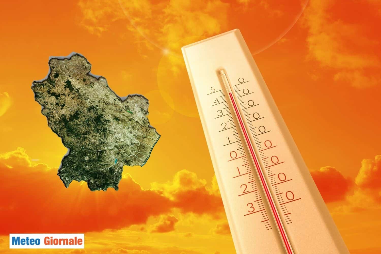 Meteo Basilicata, bolla di caldo tropicale anche oltre 40°C