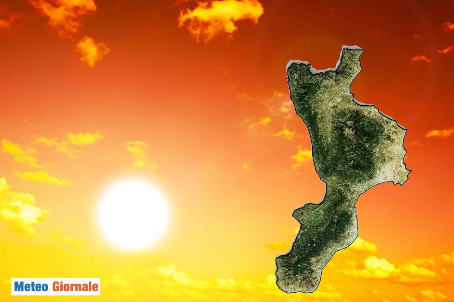 Meteo Calabria, il caldo sale a 41°C
