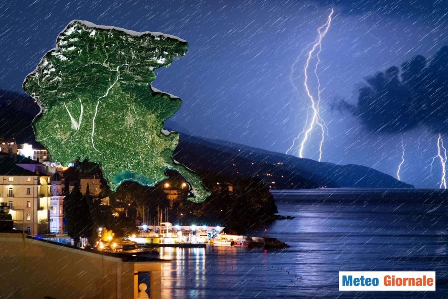 Meteo Friuli Venezia Giulia, violento peggioramento con temporali e grandinate
