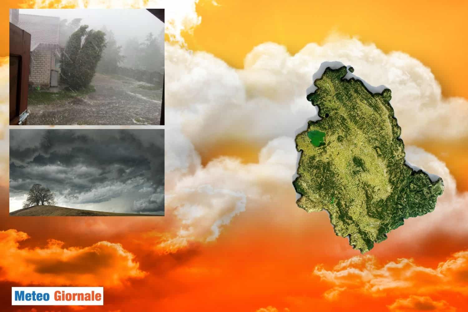 Meteo Marche. Tra bolla di calore e temporali tropicali
