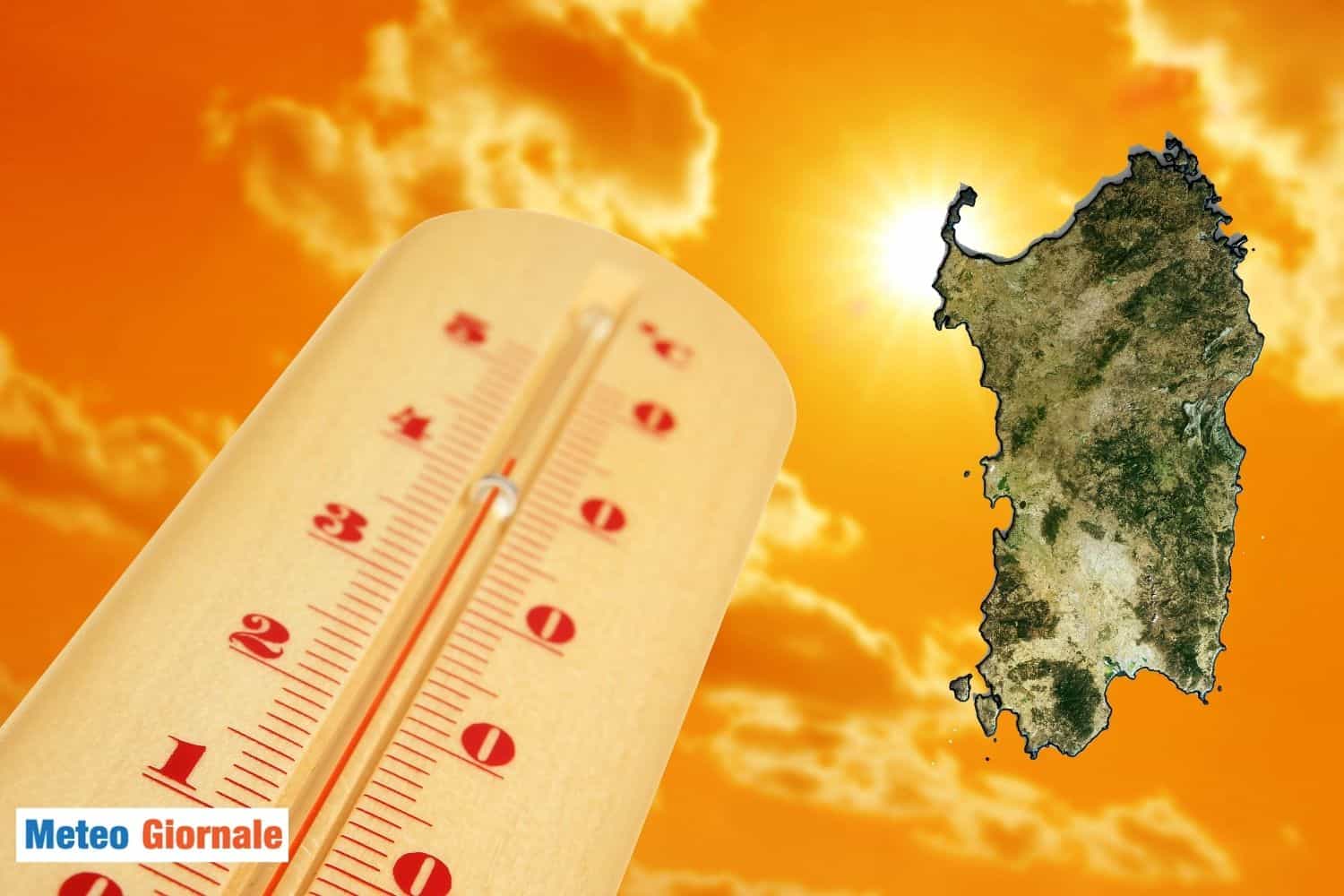 Meteo Sardegna, bolla di calore con rischio di 42°C, forse oltre