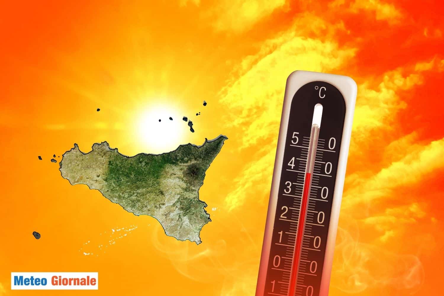 Meteo Sicilia, di nuovo i 42°C in varie località, forse oltre