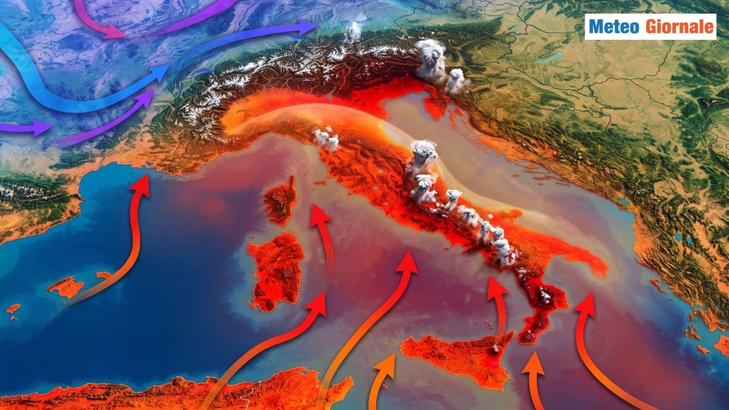 Caldo senza tregua sull’Italia. Quanto forte sarà