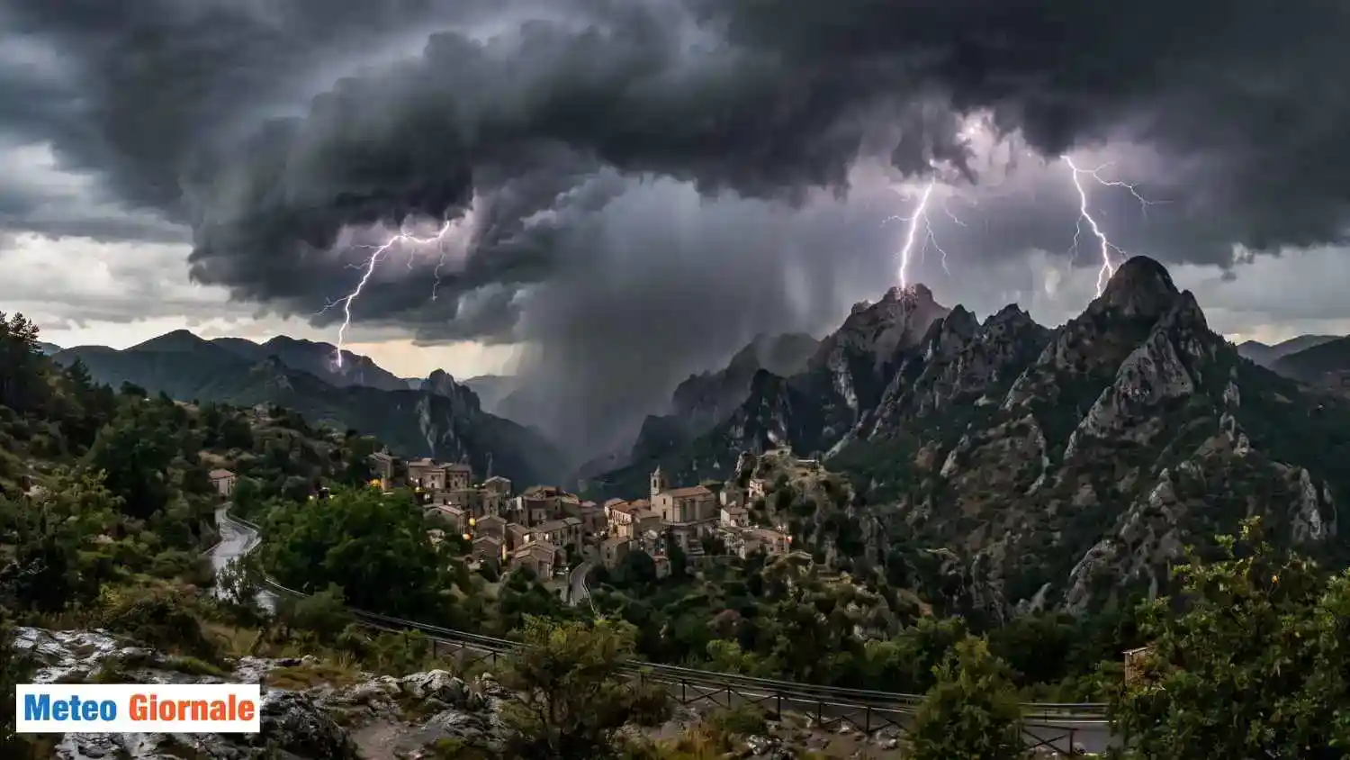 Allerta meteo gialla Oggi 18 Agosto: temporali