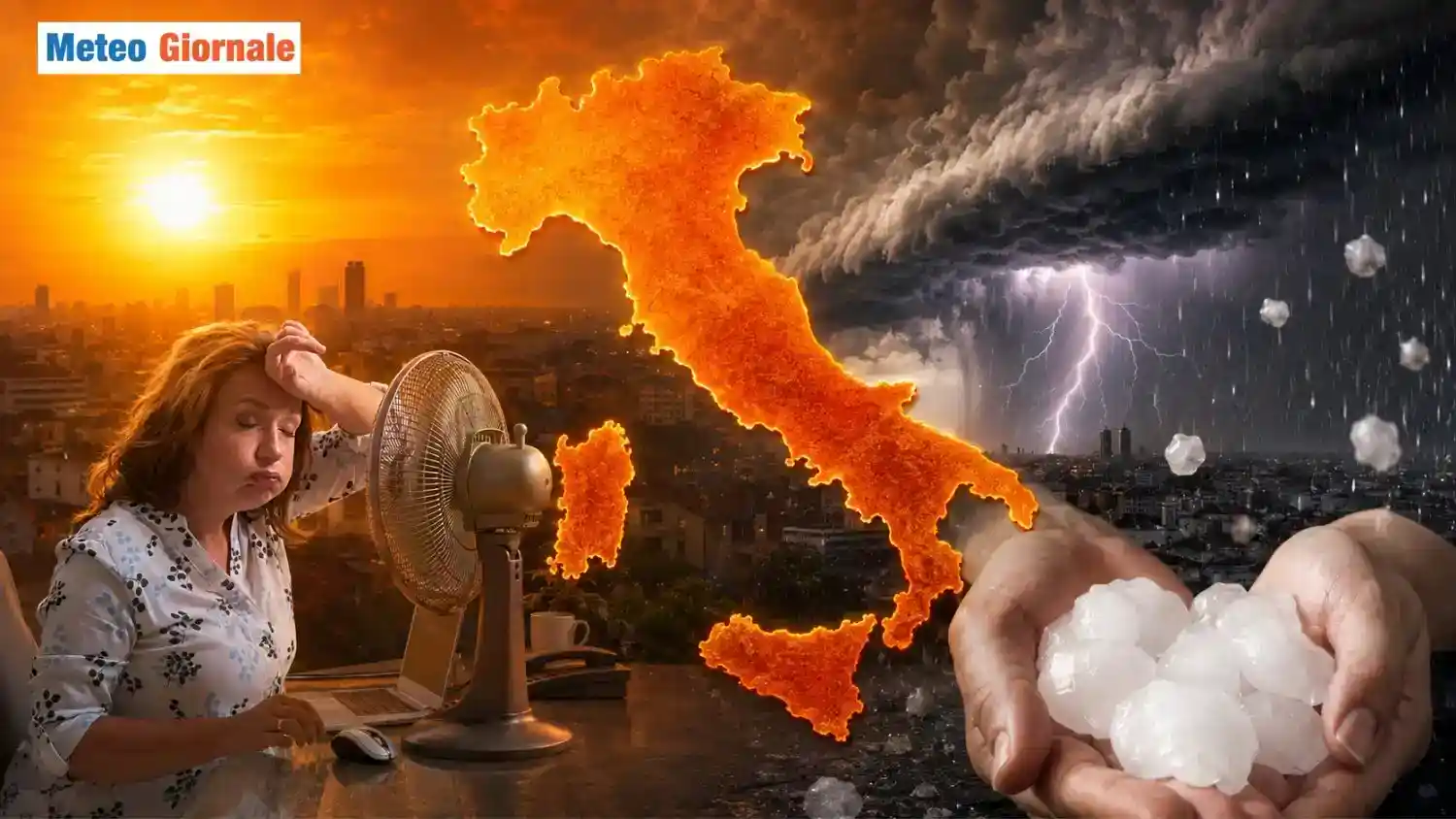 Settembre, i Centri Meteo americani rivelano in Italia, caldo africano