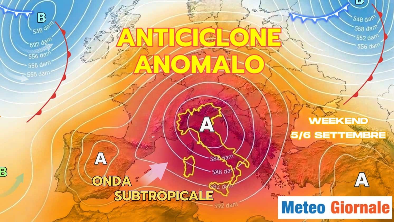 Meteo weekend, altro che Settembre: sembrerà Luglio, fino a 37/38°