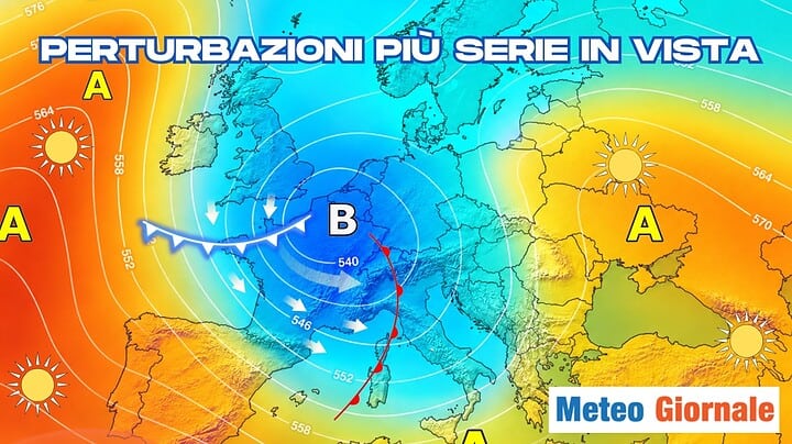 Piogge autunnali più serie da queste date di ottobre