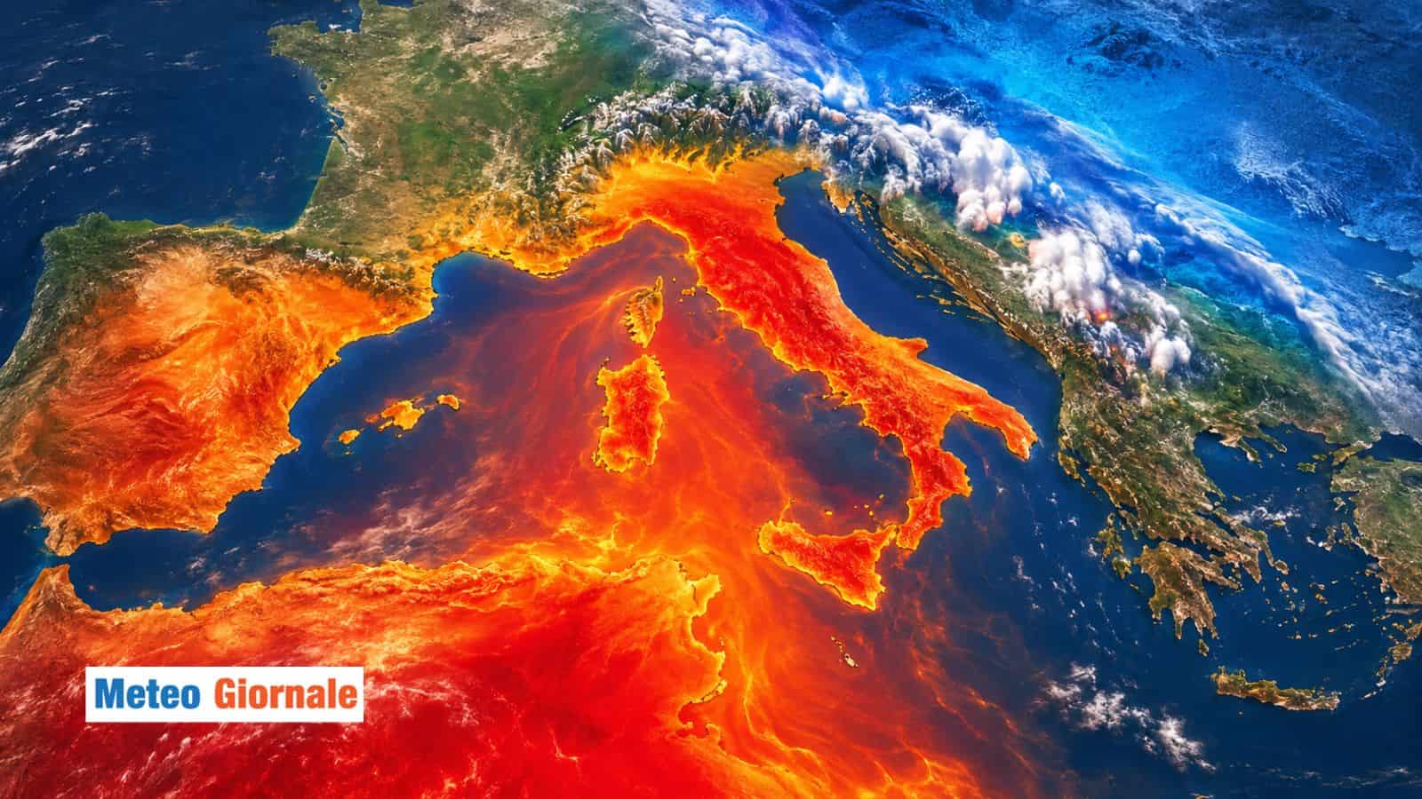 Ultimi giorni con temperature esagerate sull’Italia: da questa data arriva un fronte atlantico