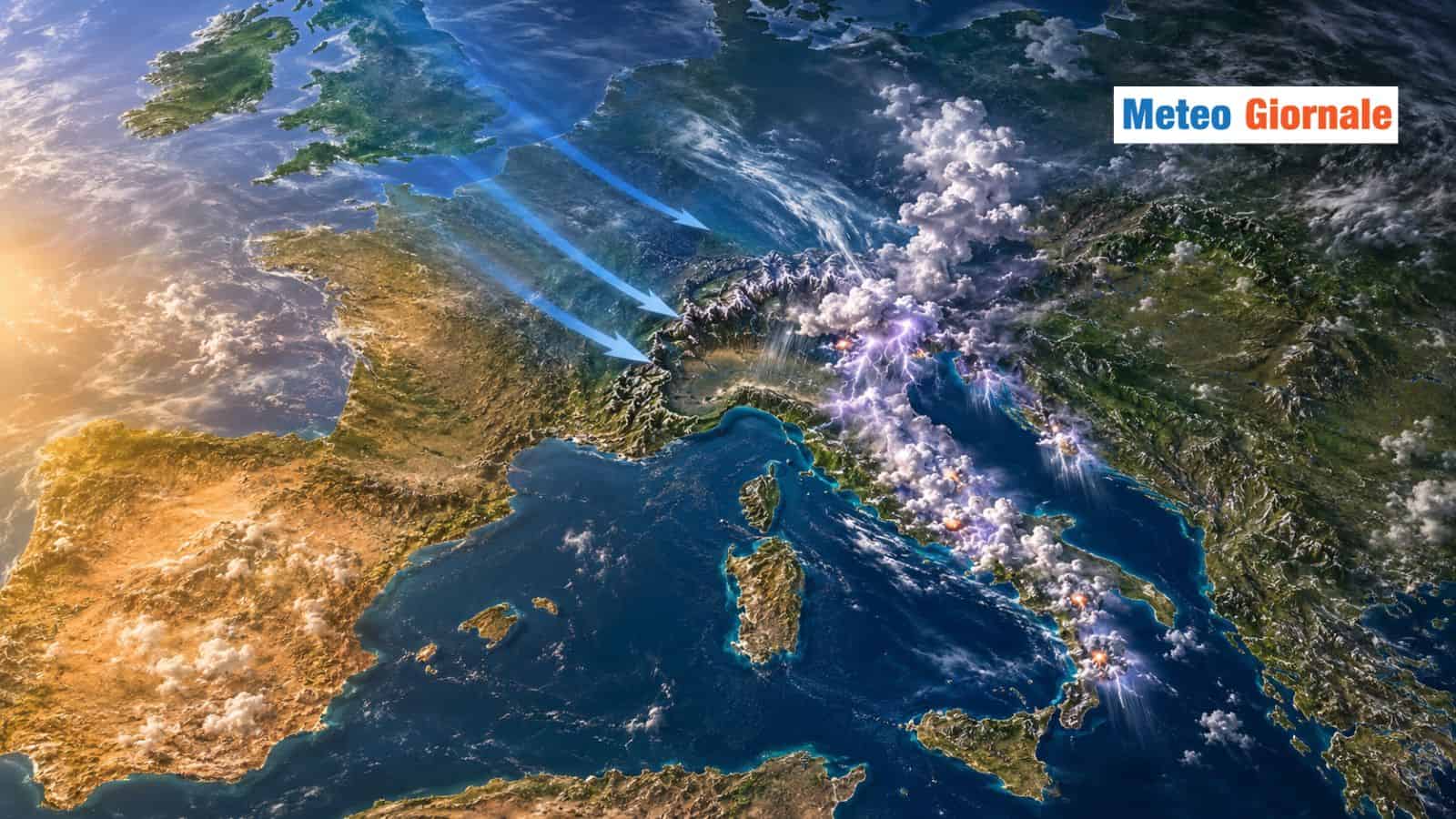 Piogge e temporali diffusi dal 10 Settembre o no? Il confronto tra tre modelli meteo