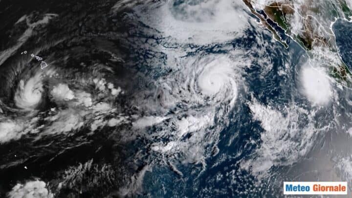 Tre uragani nel Pacifico, mentre El Niño blocca l’Atlantico