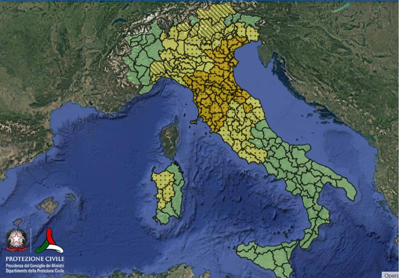 allerta meteo protezione civile 9