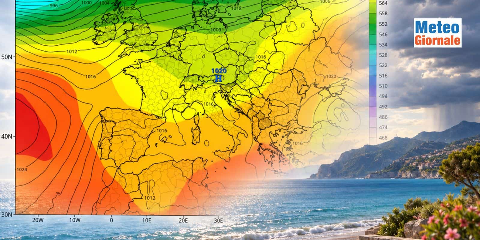 caldo oppriomente meteo 1009