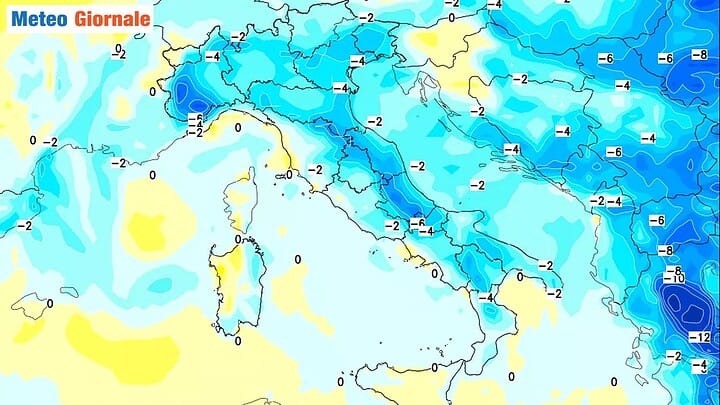 Forte calo temperature: primo assaggio d’autunno confermato da Martedì 22