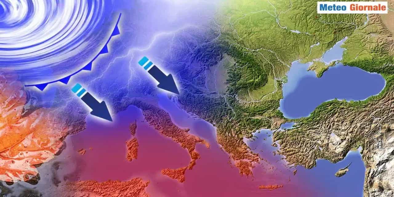 Generale rinfrescata a partire dal Nord