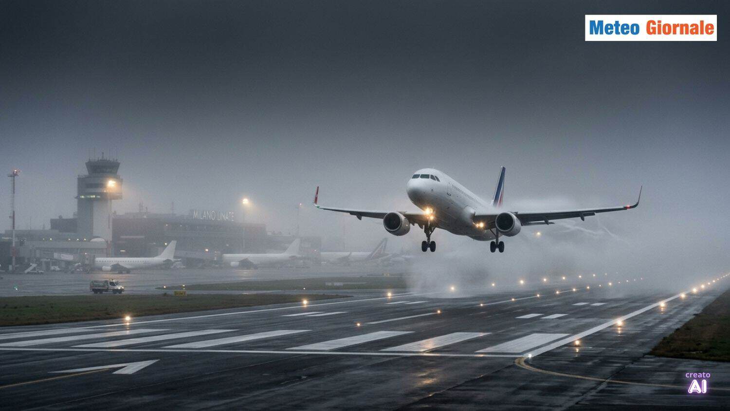 decollo a linate con la nebbia 19