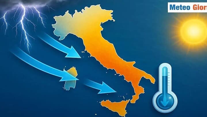Salgono le temperature ma niente grande caldo, prima di un nuovo crollo