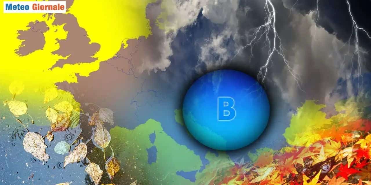 Cambia il tempo per l'influenza di freddo da est