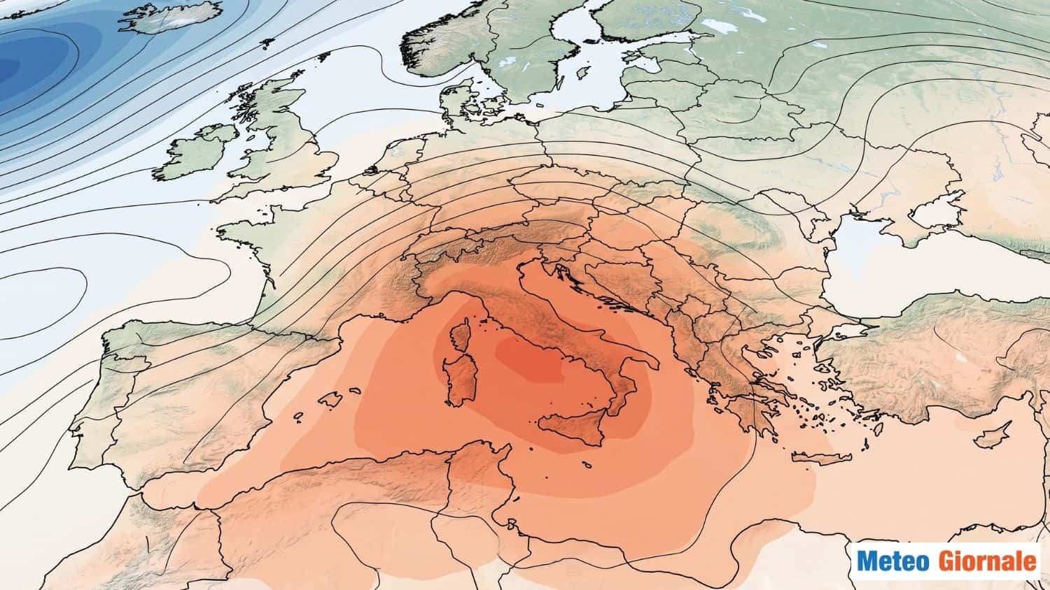 in italia sono previste per i prossimi giorni masse daria calda 26