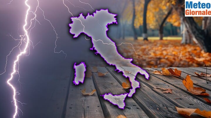 Meteo, Italia divisa in due: temporali al Sud e possibile nuova svolta la prossima settimana