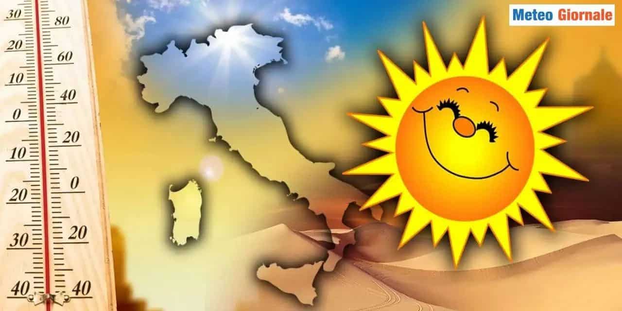 Niente autunno nemmeno per la nuova settimana