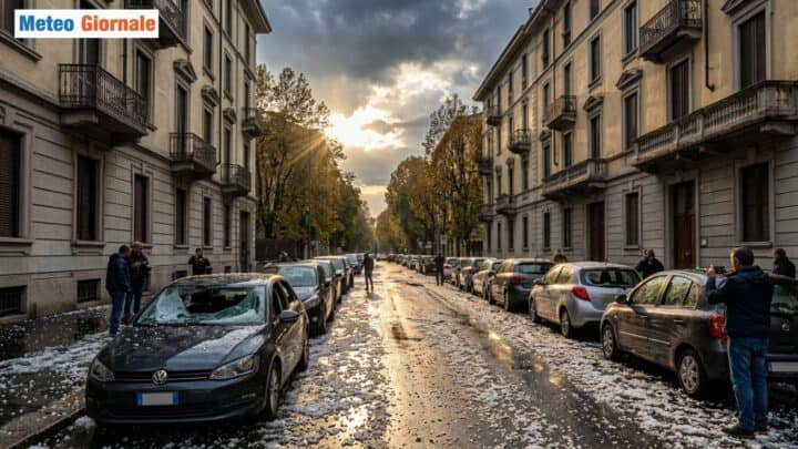 Grandine a Milano: posso uscire in auto senza guardare il cielo?