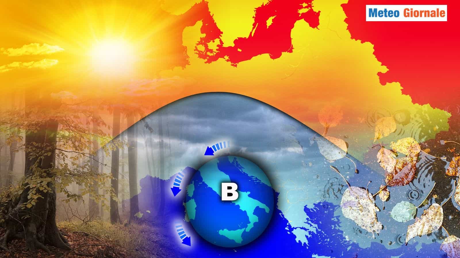 Circolazione instabile nel weekend al Centro-Sud