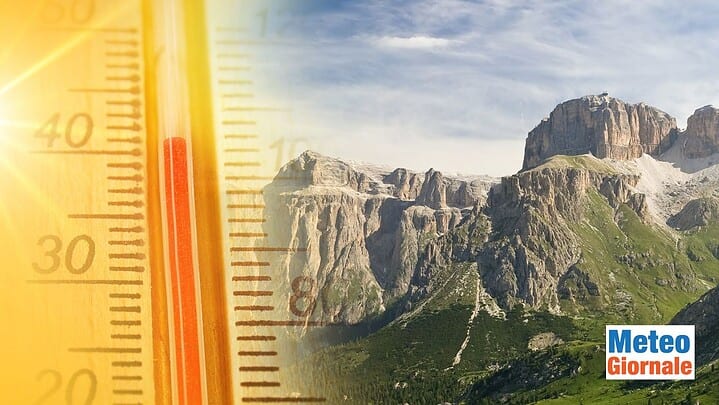 Forte alta pressione, lo zero termico schizza troppo in alto