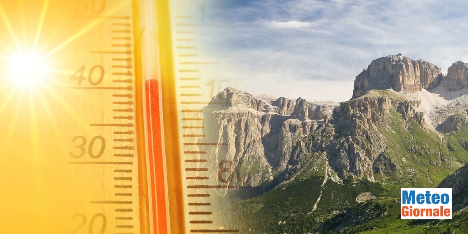 zero termico caldo meteo 2809
