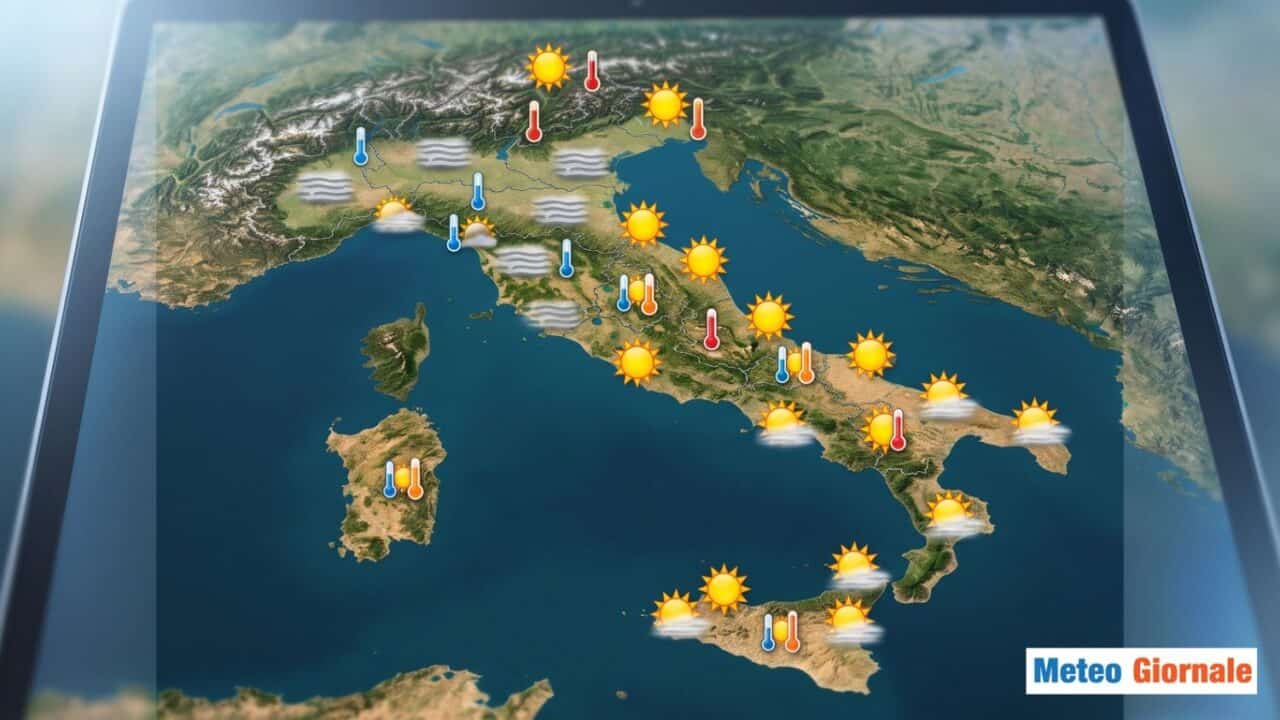 Anticiclone debole sole timido le zone piu a rischio nebbia